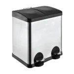 Trash Can Panda Plast PAD-CA40 Stainless