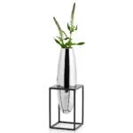 Solero Vase with Stand S Philippi 240025 Nickel