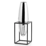 Solero Vase with Stand S Philippi 240025 Nickel - Image 2
