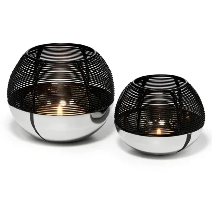 Luna Tealightholder S Philippi 190004 Nickel