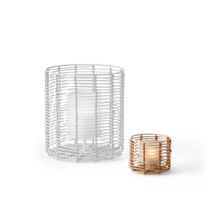 Candle Holder Philippi Cane Tealight S 225005