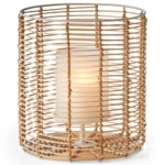 Candle Holder Philippi Cane L 225007