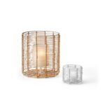 Candle Holder Philippi Cane L 225007