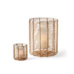 Candle Holder Philippi Cane L 225008 - Image 2