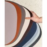 Buffalo Placemat Aida Raw Leather Light Grey 15489 - Image 3