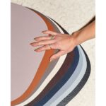 Buffalo Placemat Aida Raw Leather Black 15495 - Image 3