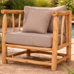 Sofa 1 Seater DI DF24-73 Oblique Lines