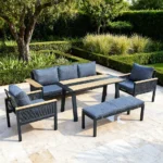Outdoor Sofa Set Furniture 23A1088 Grey