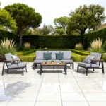 Outdoor Sofa Set Furniture 507-5 Grey