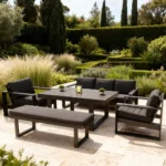 Outdoor Sofa Set Furniture S23991-Bench Grey
