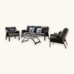 Outdoor Sofa Set Furniture 157-5 Grey - Image 2