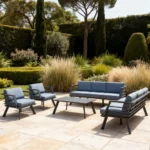 Outdoor Sofa Set Furniture 7492-8 Grey