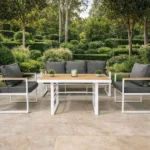 Outdoor Sofa Set Furniture H200-5 White