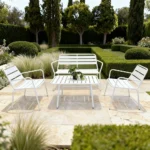 Outdoor Sofa Set Furniture MS301 White