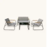 Outdoor Sofa Set Furniture TS040C Grey - Image 2