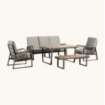 Outdoor Sofa Set DJR5028 Furniture Grey - Image 2