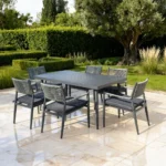 Dining Set Furniture 243DS Grey