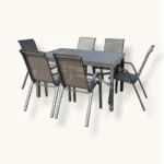Outdoor Dining Set FF 4509/5001-6 Grey - Image 2