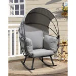 Rocking Chair Furniture PL250S-Grey