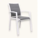 Chair Furniture 7480 Grey & White - Image 2