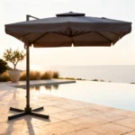Umbrella Furniture RXA005 3*3 Grey Frame + Grey