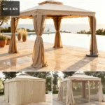 Gazebo Furniture 9027-4*4 Camel - Image 4