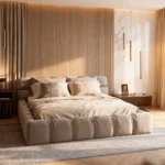 Master Bed Furniture Malmy Grey