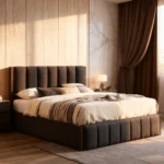 Master Bed FF Shuri 170cm Black