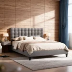 Master Bed FF Trizen 170cm Grey