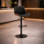 Set Of 2 Bar Chairs FF UTC830 Black