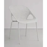Set of 2 Dining Chairs Furniture K261 White