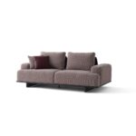 Sofa 3 Seater RT Bordeaux Bordo Deri - Image 3