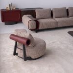 Armchair RT Bordeaux Bordo Deri - Image 4