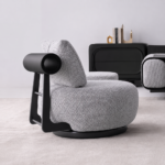 Armchair RT Bordeaux Oscar 62 Grey