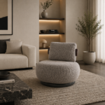 Armchair RT Bordeaux Oscar 62 Grey - Image 3