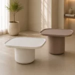Center Table Set HT Bold Square Cream