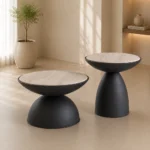 Center Table Set HT Maison Black TRV MDF