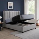 Master Bed FF Winter 170cm Light Grey